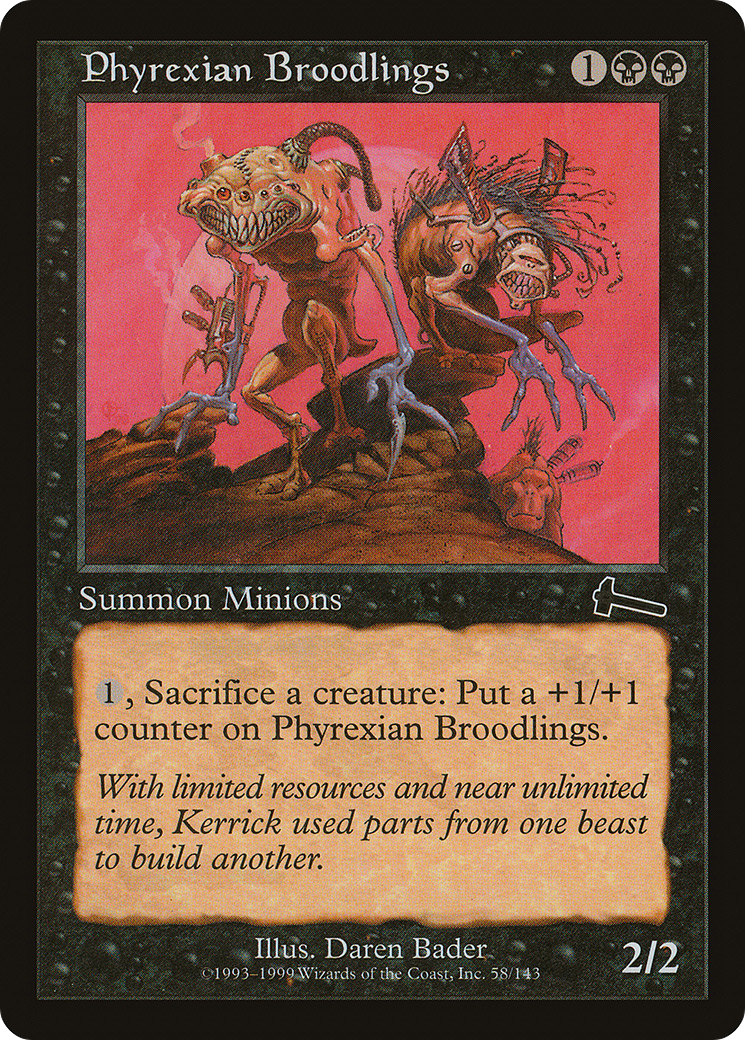 ファイレクシアの後裔/Phyrexian Broodlings [ULG] [FOIL]