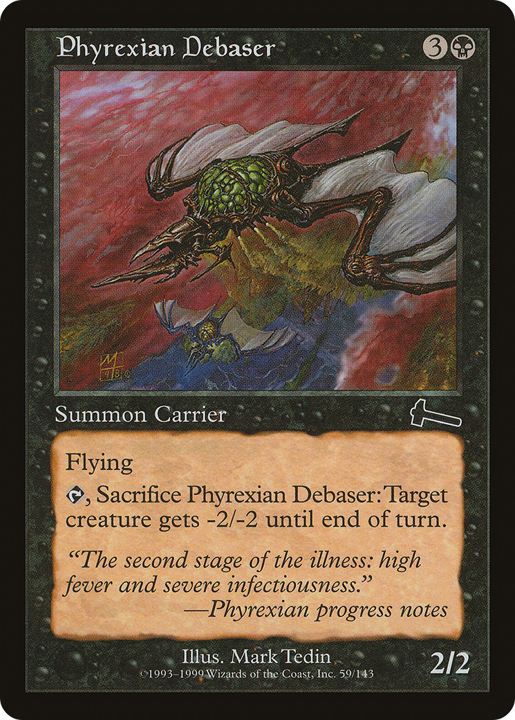 ファイレクシアの堕落者/Phyrexian Debaser [ULG] [FOIL]