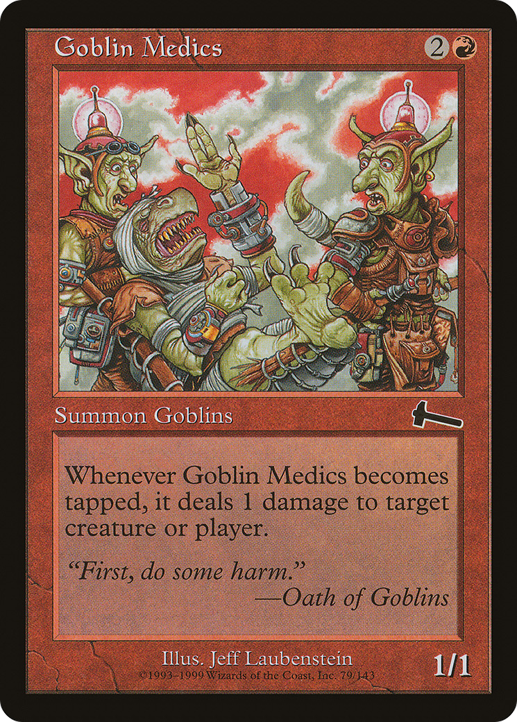 ゴブリンの衛生兵/Goblin Medics [ULG] [FOIL]