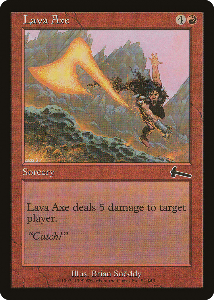 溶岩の斧/Lava Axe [ULG]