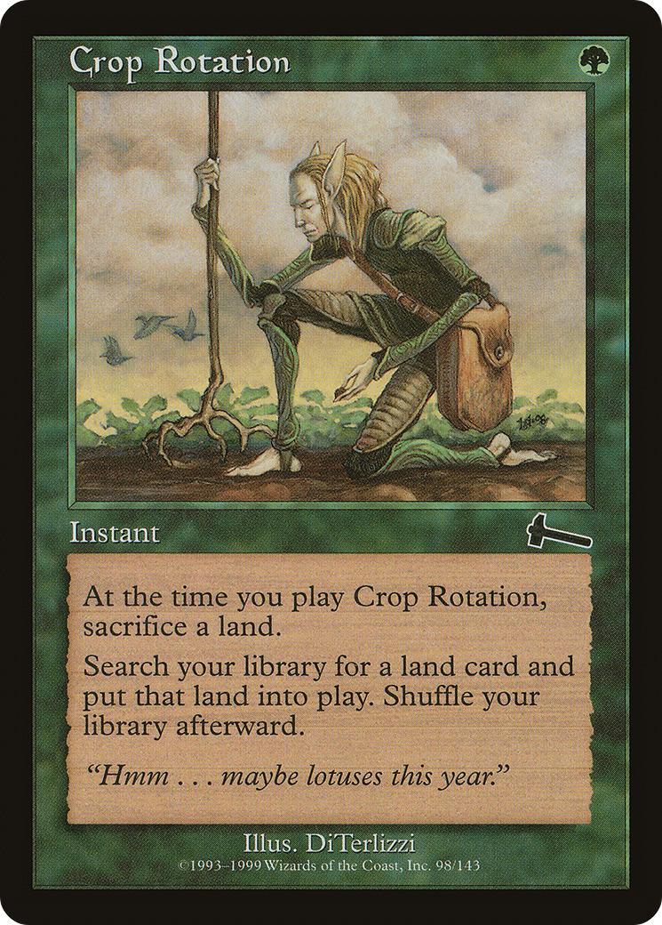 輪作/Crop Rotation [ULG] [FOIL]