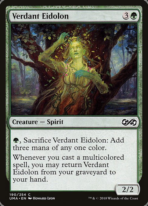 新緑の幻霊/Verdant Eidolon [UMA]