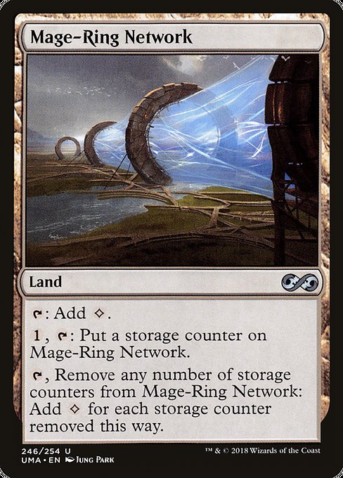 魔道士輪の魔力網/Mage-Ring Network [UMA] [FOIL]