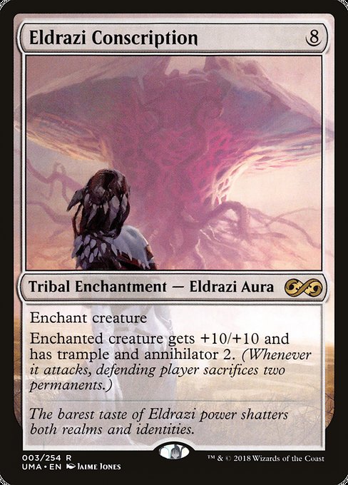 エルドラージの徴兵/Eldrazi Conscription [UMA]