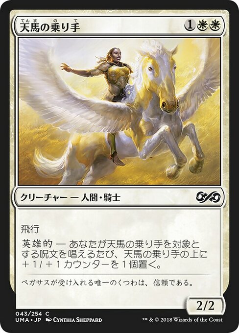 天馬の乗り手/Wingsteed Rider [UMA]