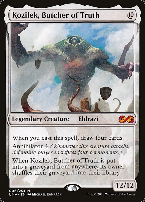 真実の解体者、コジレック/Kozilek, Butcher of Truth [UMA]