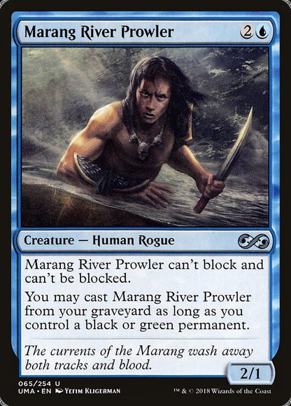 マラング川をうろつくもの/Marang River Prowler [UMA] [FOIL]