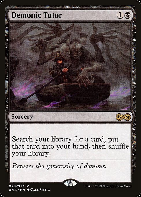 悪魔の教示者/Demonic Tutor [UMA]