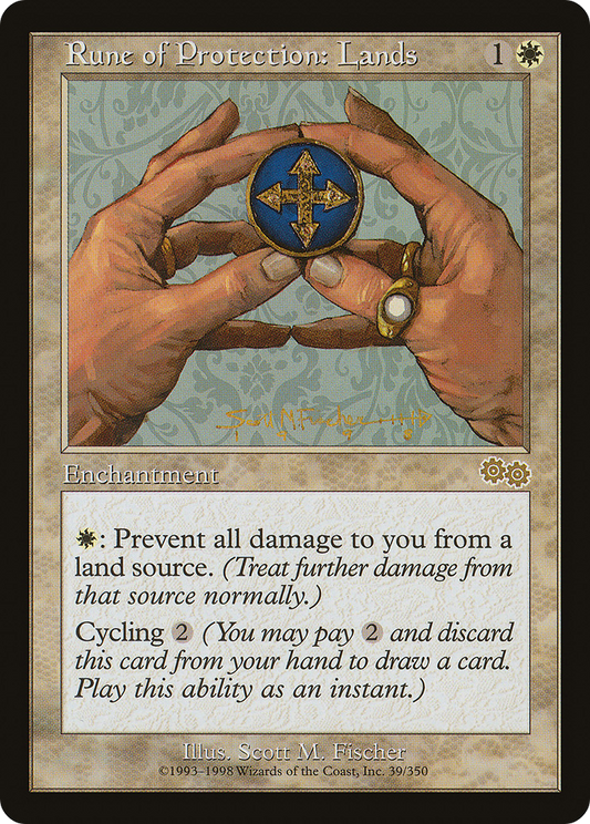 土地の防御ルーン/Rune of Protection: Lands [USG]