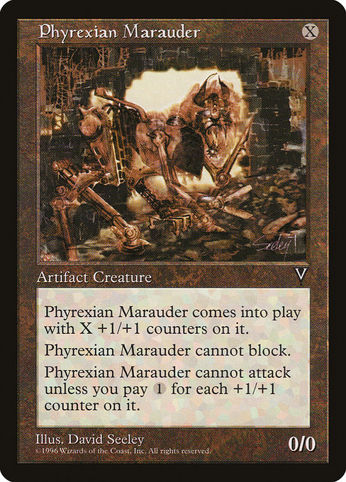 ファイレクシアの略奪機/Phyrexian Marauder[VIS]