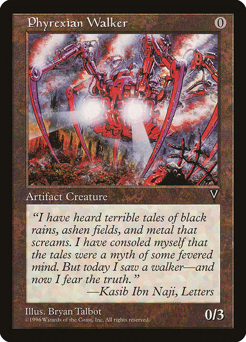ファイレクシアの歩行機械/Phyrexian Walker[VIS]
