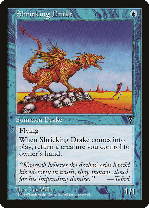 金切り声のドレイク/Shrieking Drake[VIS]