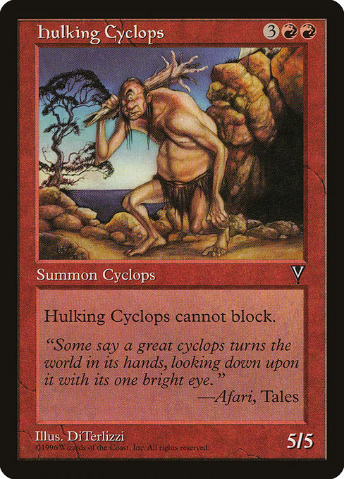 巨体のサイクロプス/Hulking Cyclops[VIS]