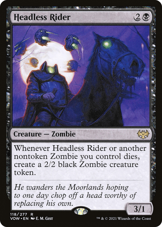 首無し騎手/Headless Rider [VOW][FOIL]