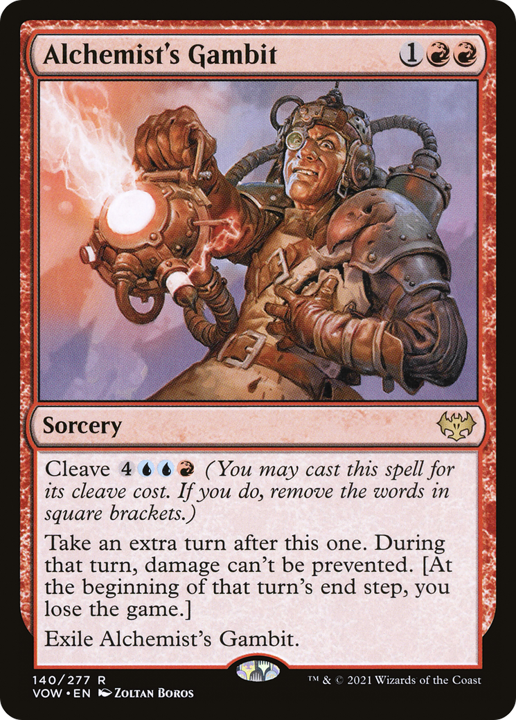 錬金術師の計略/Alchemist's Gambit [VOW][FOIL]
