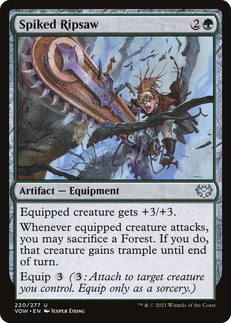 棘付き縦鋸/Spiked Ripsaw [VOW][FOIL]