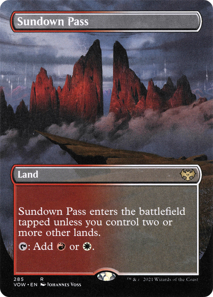 日没の道/Sundown Pass [VOW-BF][ボーダーレス][FOIL]