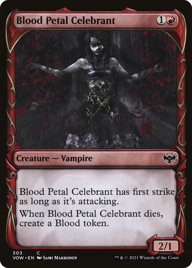 血花の祝賀者/Blood Petal Celebrant [VOW-BF][ショーケース]