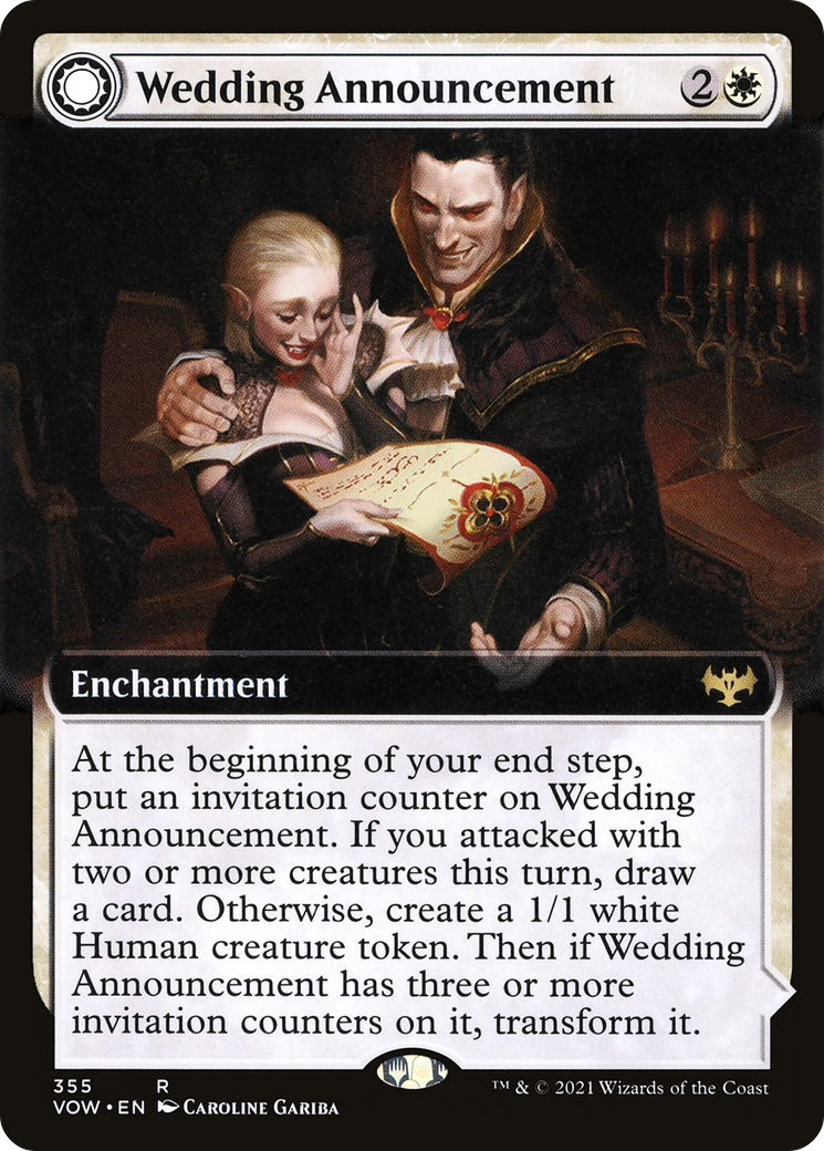 婚礼の発表/Wedding Announcement - 婚礼の祭典/Wedding Festivity [VOW-BF][拡張アート]