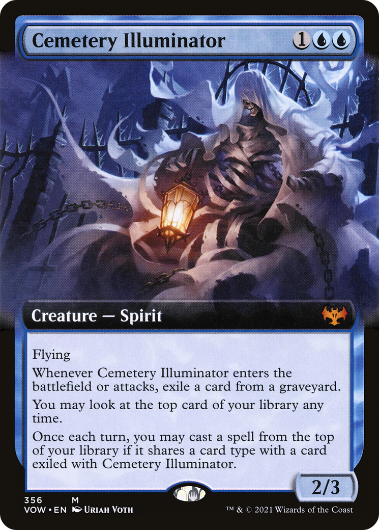 墓所の照光者/Cemetery Illuminator [VOW-BF][拡張アート][FOIL]
