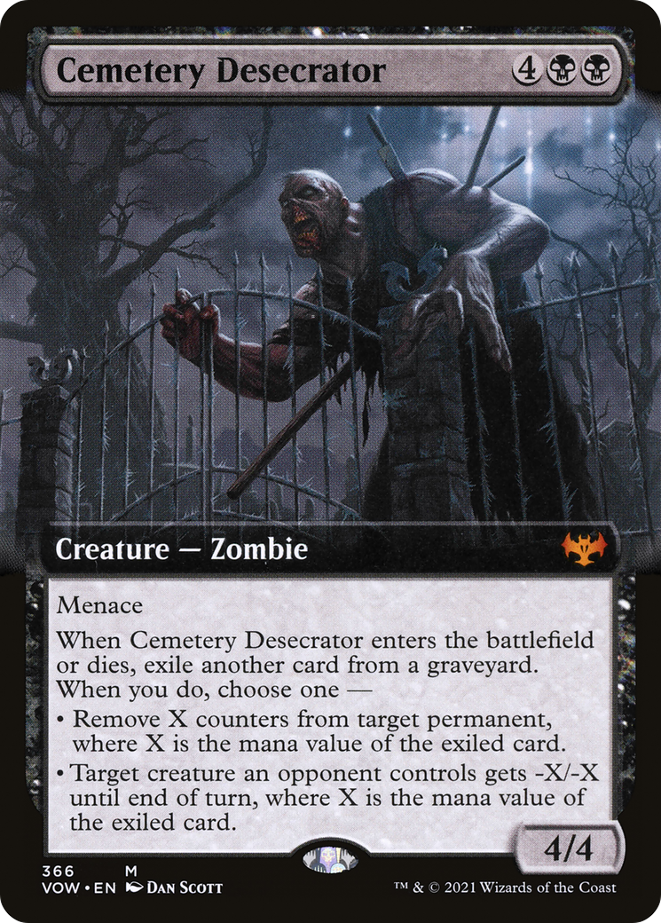 墓所の冒涜者/Cemetery Desecrator [VOW-BF][拡張アート]