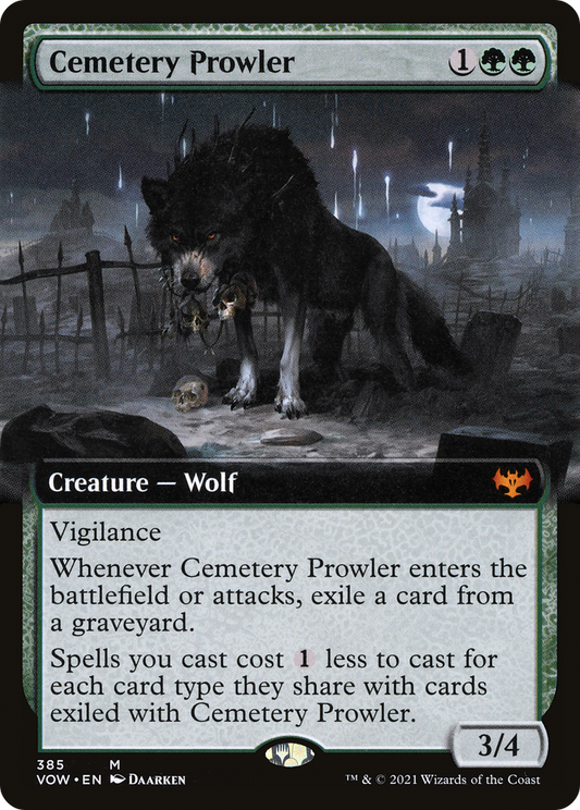 墓所のうろつくもの/Cemetery Prowler [VOW-BF][拡張アート]