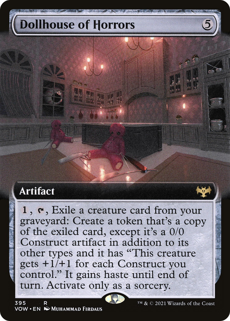 恐怖のドールハウス/Dollhouse of Horrors [VOW-BF][拡張アート][FOIL]