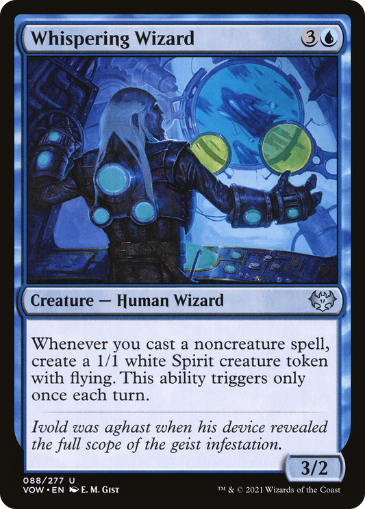 囁く魔術師/Whispering Wizard [VOW][FOIL]