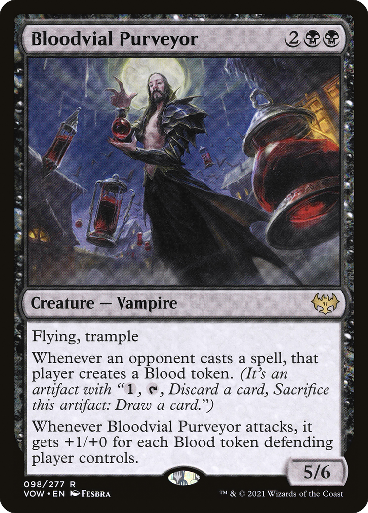 血瓶の調達者/Bloodvial Purveyor [VOW][FOIL]