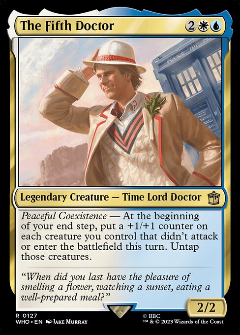 5代目ドクター/The Fifth Doctor [WHO][FOIL][サージ]