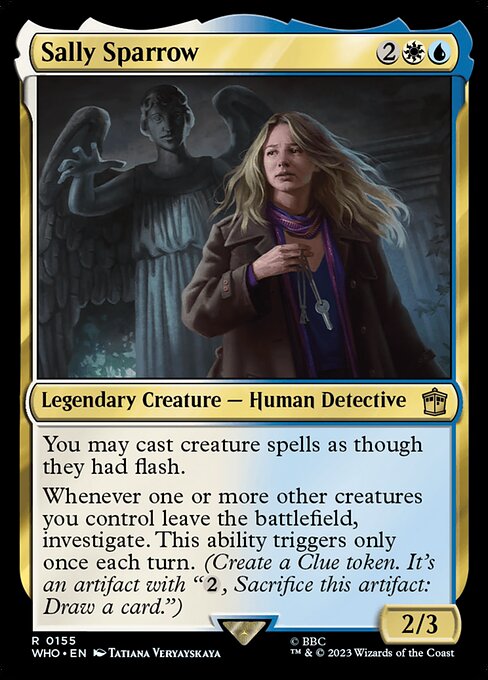 サリー・スパロウ/Sally Sparrow [WHO][FOIL]