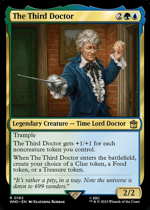 3代目ドクター/The Third Doctor [WHO][FOIL]