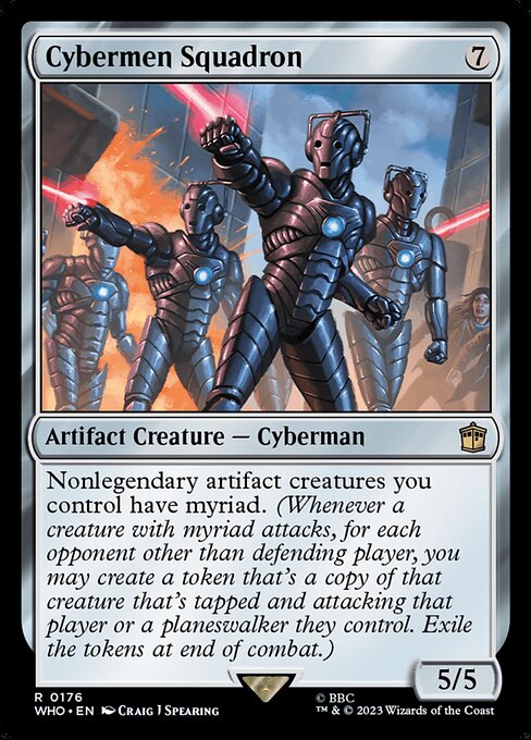 サイバーマン軍団/Cybermen Squadron [WHO][FOIL]