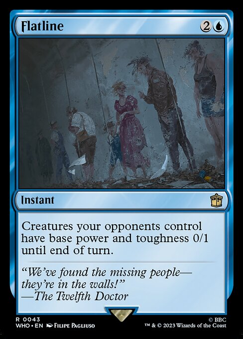 平面の敵/Flatline [WHO][FOIL]