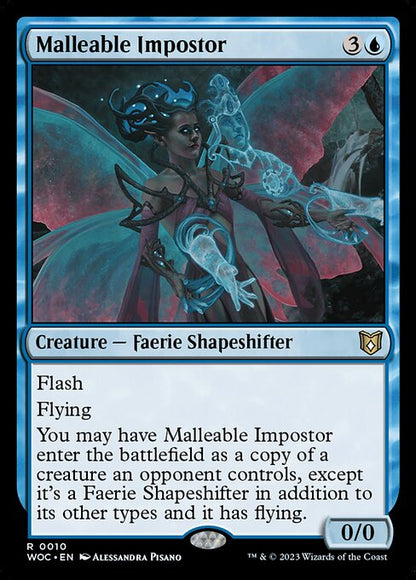 柔順な替え玉/Malleable Impostor [WOC][FOIL]