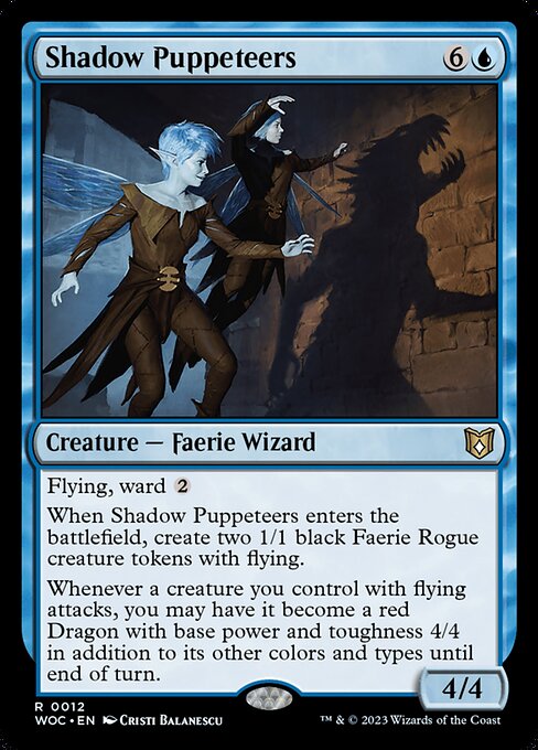 影のくぐつ師/Shadow Puppeteers [WOC][FOIL]