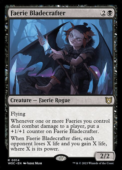 フェアリーの刃造り/Faerie Bladecrafter [WOC][FOIL]