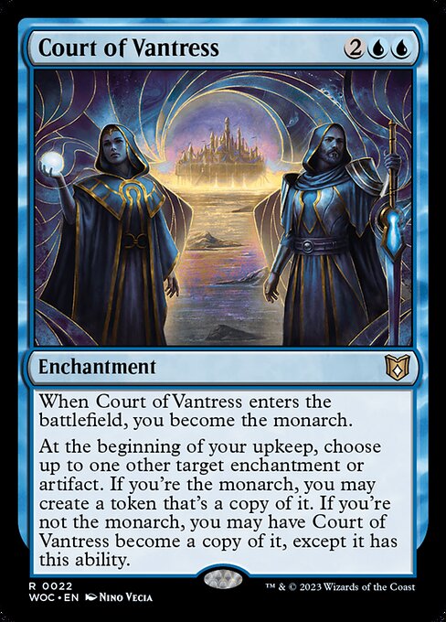 ヴァントレスの宮廷/Court of Vantress  [WOC][FOIL]