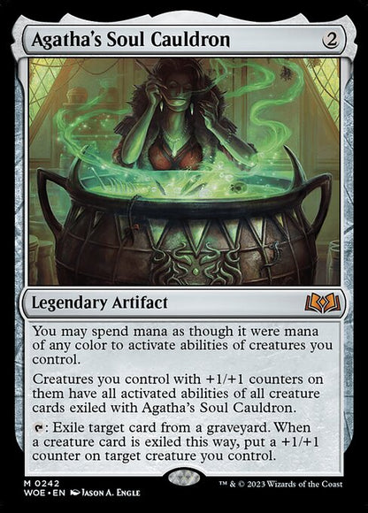 アガサの魂の大釜/Agatha's Soul Cauldron [WOE] [FOIL]