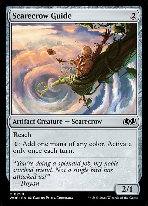 案山子の導き手/Scarecrow Guide [WOE] [FOIL]