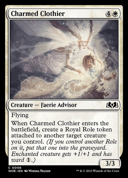 魅せられた衣服商/Charmed Clothier [WOE] [FOIL]