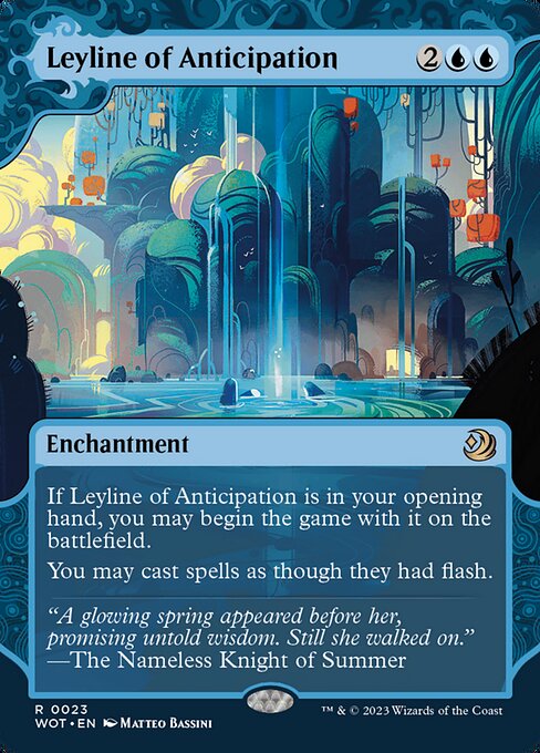 予期の力線/Leyline of Anticipation [WOT] [FOIL]