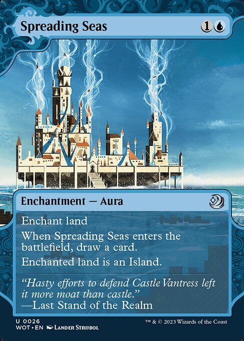 広がりゆく海/Spreading Seas [WOT] [FOIL]