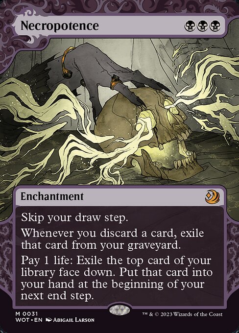 ネクロポーテンス/Necropotence [WOT] [FOIL]