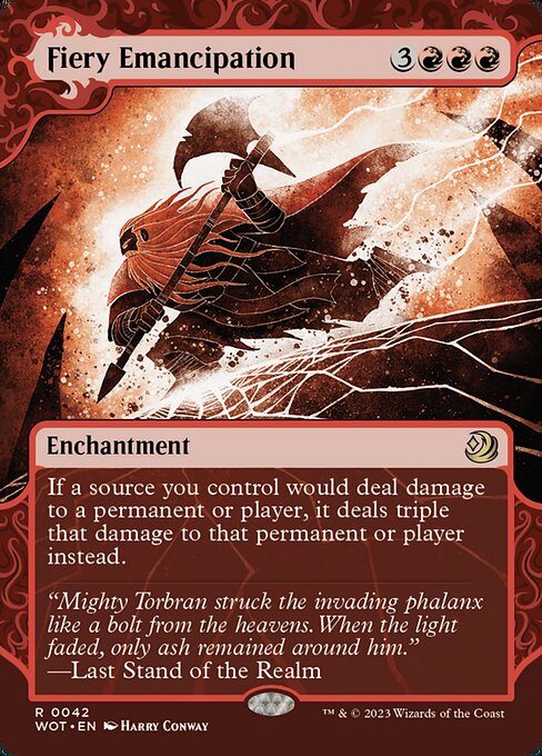 焦熱の解放/Fiery Emancipation [WOT] [FOIL]