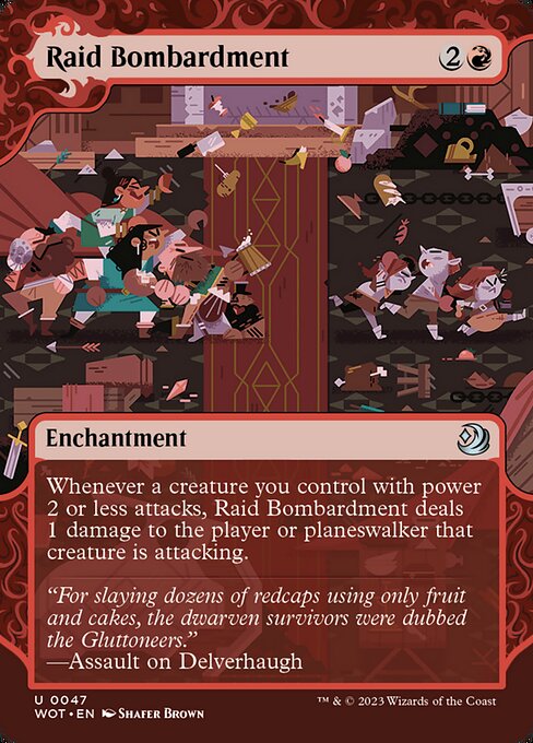 略奪の爆撃/Raid Bombardment [WOT] [FOIL]
