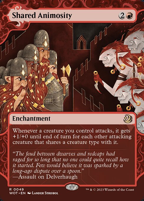 分かち合う憎しみ/Shared Animosity [WOT] [FOIL]