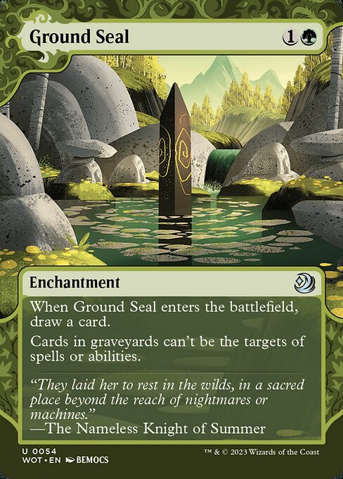 地の封印/Ground Seal [WOT] [FOIL]