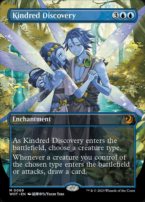 同族の発見/Kindred Discovery [WOT][ボーダーレス] [FOIL]
