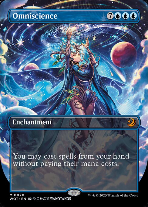 全知/Omniscience [WOT][ボーダーレス] [FOIL]